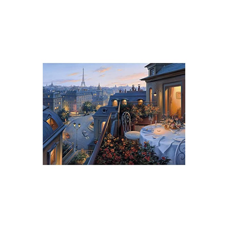 Gibsons An Evening in Paris Jigsaw Puzzle, 1000 piece
