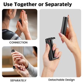3-in-1 Hand Warmers Rechargeable – 5000mAh Pocket Heater | 3S Fast Heating | 6.5H Runtime | Ergonomic Handheld Design | Portable for Office, Skiing, Outdoor, Hunting