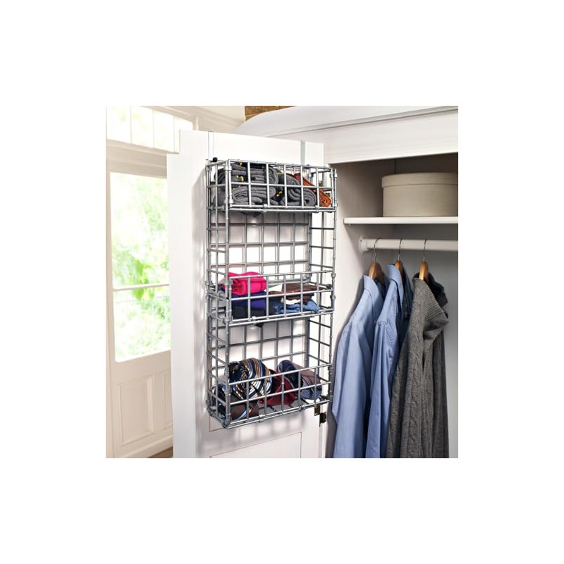 3 PAGEN® Hanging Plastic Organiser - 3 Compartments for Storage