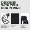BRONZEDOG Pitbull Dog Muzzle Breathable Metal Basket for Large Dogs