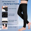 2 Pairs Compression Stockings for Women & Men, Thigh High