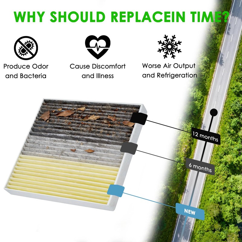 Engine And Cabin Air Filter Combo For Palisade (2020-2025) Replace