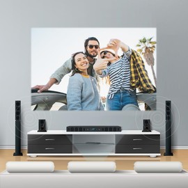 Core Innovations HD Portable LCD Home Theater Projector with Rechargeable Battery