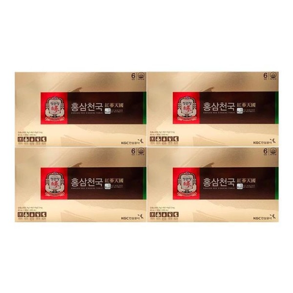 Jeonggwanjang Hongsamcheonguk 40ml x 30 pouches x 4 boxes /