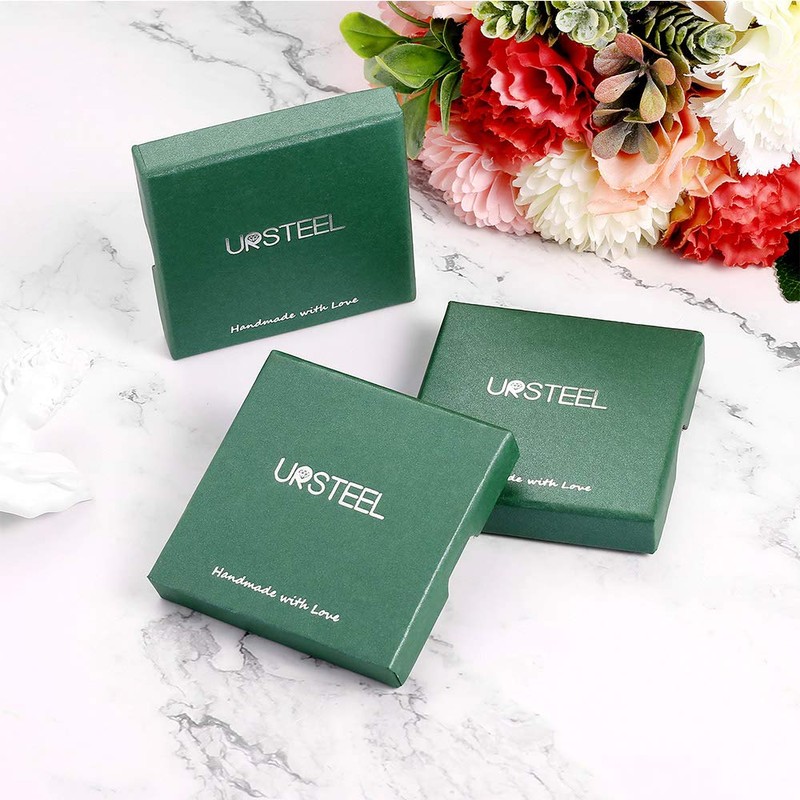 Ursteel Ankle Bracelets for Women, N Initial Anklet 14K Gold