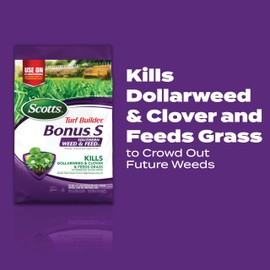 Scotts Turf Builder Bonus S Southern Weed & FeedF2 - Florida Weed Killer and Lawn Fertilizer, 5,000 sq. ft., 17.24 lbs.