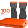 Plastic Razor Blades Scraper Tool - 2 Pack Wall Paint