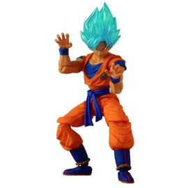 Bandai Dragon Ball Evolve Blue Goku Anime Figure | 12.5cm Super Blue Goku Figure| Bandai Action Figures Anime Gifts and Anime Merch From Dragon Ball Manga And Anime Goku Toy