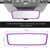 BWBWND Car Rear View Mirror Protector Frame, Silicone Rearview Trim