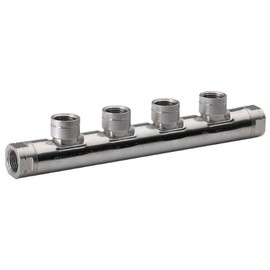 HomeFlex 11-050504 1/2-Inch x 1/2-Inch x 1/2-Inch FIPT Manifold, Stainless Steel