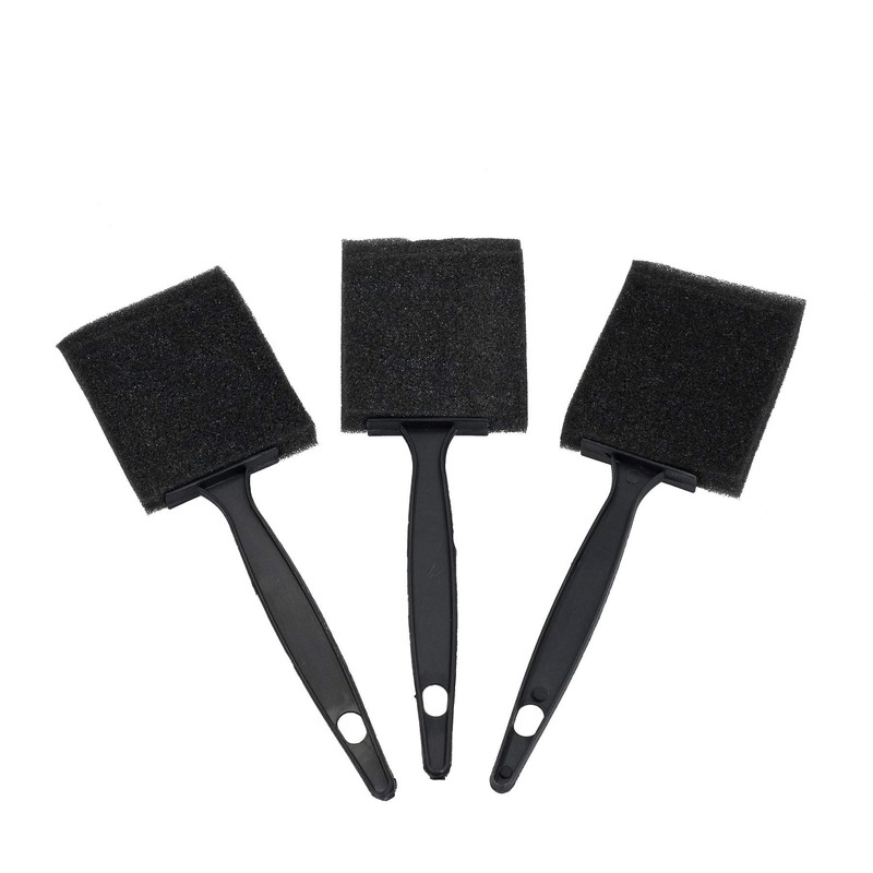 12pc Foam Paint Brushes for Varnish Oils Water Based Paint