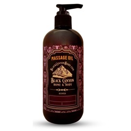 Black Canyon Perfect Peach Pie Scented Massage Oil, 12 Oz