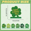 6Pcs St Patricks Day Decorations Table Wooden Centerpiece Happy St.