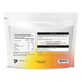 Primetech L-citrulina En Polvo 500g 167 Porciones Deporte Sin Sabor