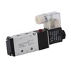 2 Position 5 Way Pneumatic Solenoid Valve Aluminium Alloy Wear
