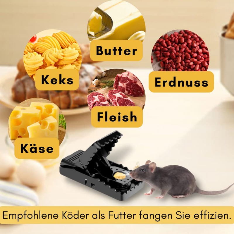 T stdclass Mouse Trap Set of 6 Mouse Traps -