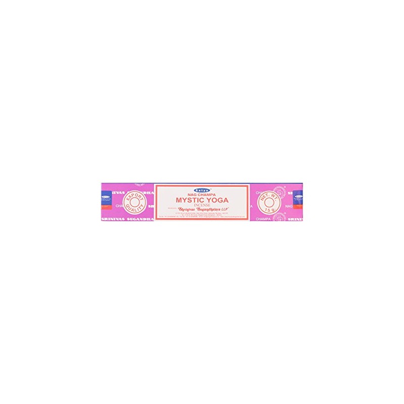 ETHNICITI Satya Nag Champa Genuine Mystic Yoga 15g Incense Sticks