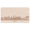 GRAVURZEILE Breakfast Board with Engraving – Skyline Mainz – Wooden