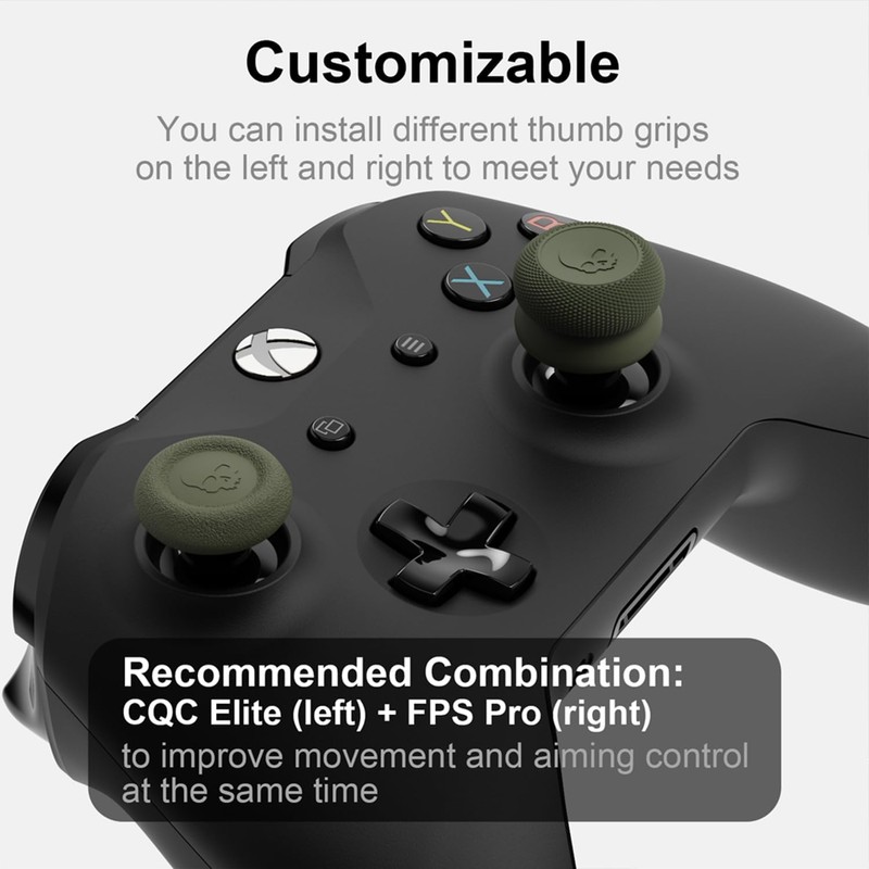 Skull & Co. Set de Thumb Grips, Joystick Cap, capuchón
