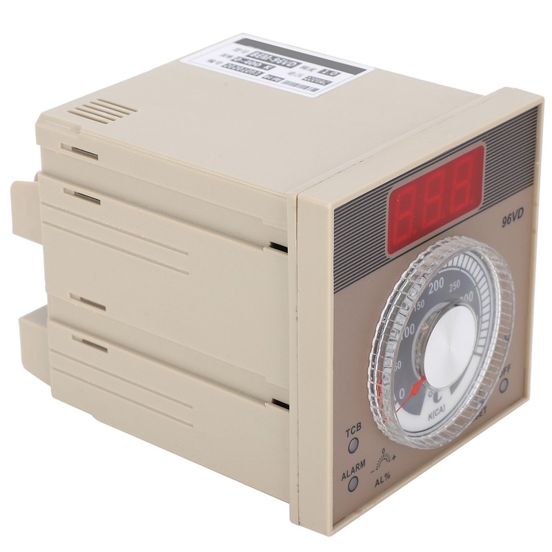 BERM Digital Display Temperature Controller Adjuster Thermostat with Knob BEM-96VD