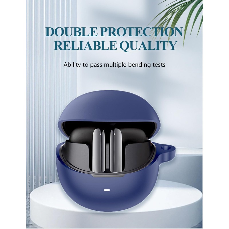 Case for QCY AilyBuds PRO/PRO+, Soft Silicone Protective Portable Scratch