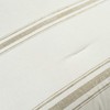 Lush Decor Comforter Farmhouse Stripe, Full/Queen, Neutral