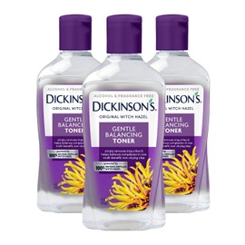 Dickinson's Original Witch Hazel Gentle Balancing Toner, Alcohol Free, 3 count