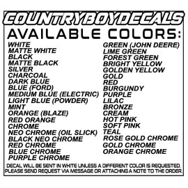 Oracal HIGH CLASS WHITE TRASH Vertical Windshield Vinyl Decal Sticker Truck Car Diesel