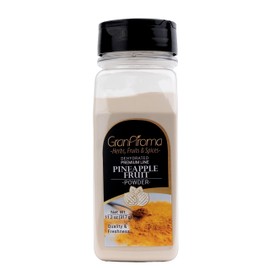 GranAroma Pineapple Fruit Powder, Sweet & Tangy Tropical Flavor, Perfect for Smoothies, Baking, Drinks, and Healthy Snacks (11.2 Ounce)
