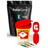 FabaCare Cannula Disposal Container 0.25 Litre for Cannulas, Syringes and