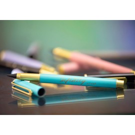Deluxe eternal everlasting infinity pencil. Genuine Infinity brand with a metallic body, premium quality with Eraser, and an unlimited writing magic pencil. (Turquoise)