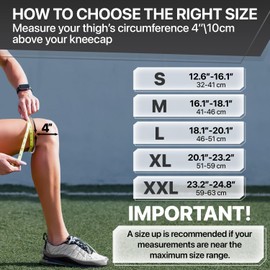 DR. BRACE ELITE Knee Brace with Size Stabilizer {2 Pack} Knee Brace for Women & Men, Workout, Sports, Daily Knee Compression Sleeve for Maximum Knee Pain Support & Fast Recovery - Check Size Guide Video (Pluto, Medium)