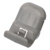 2 Pcs Car Sun Visor Clips, Gray ABS Sun Visor
