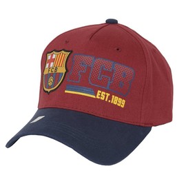 FC Barcelona Hat Cap Adjustable 2-Tone-Maroon/Navy