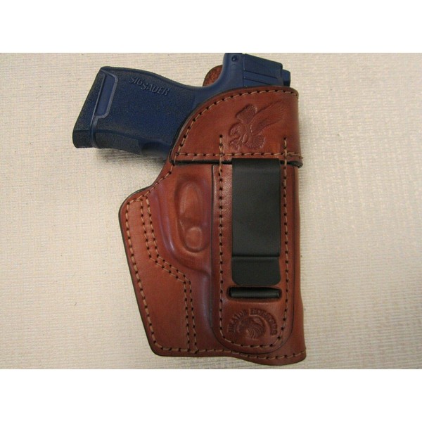 Braids Holsters Fits Sig Sauer P365 Formed Brown Leather Iwb Holster with Shield