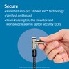 Kensington Universal 3-in-1 Keyed Cable Lock - Twin Lockheads for