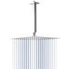 NearMoon Rain Shower Head With Shower Arm, Ceiling Mount Square