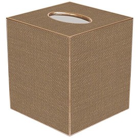 Marye-Kelley TB8403 - Taupe Linen Tissue Box Cover