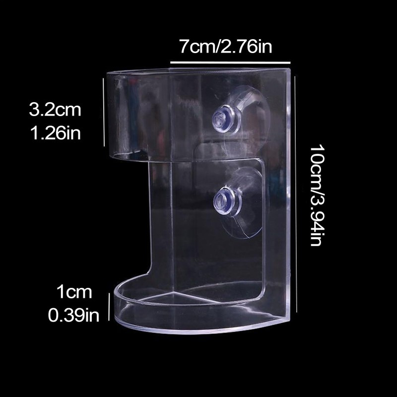 Aquarium Feeder - Clear Fish Feeders for Aquariums - Anti-Drifting