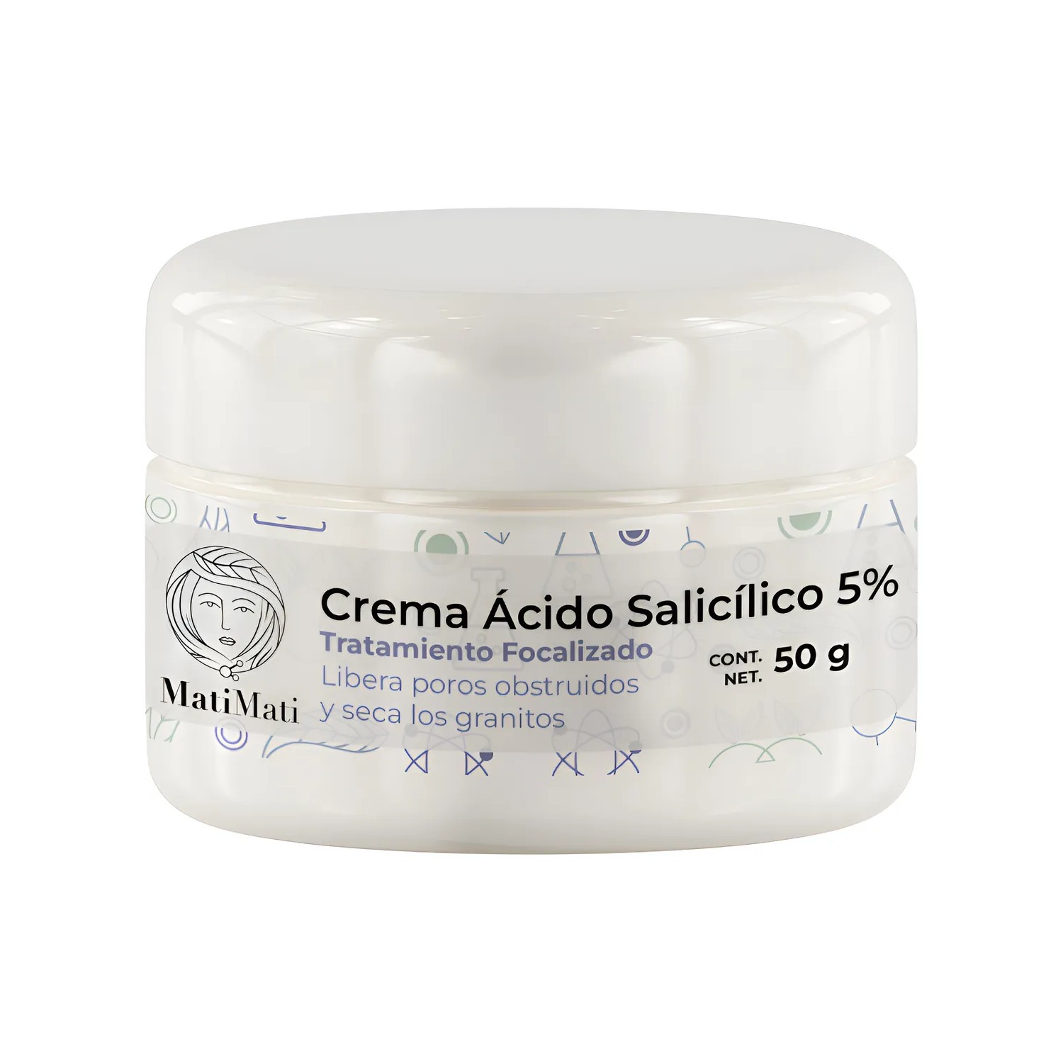 Crema Ácido Salicílico Secante Focalizada Acné Matimati 50 Todo Tipo De ...