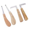 Hoof Knife Straight Blade Left Right Handed Trimming Tool for