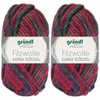 2 x 50 g Gründl Felt Wool Colour Made from