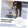 KONTONTY Snow Blower Pull Pins 10 Pack Heavy Duty Metal