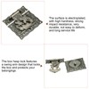 sourcing map Hasp Clasp Latch Lock, 82 x 85mm Decorative