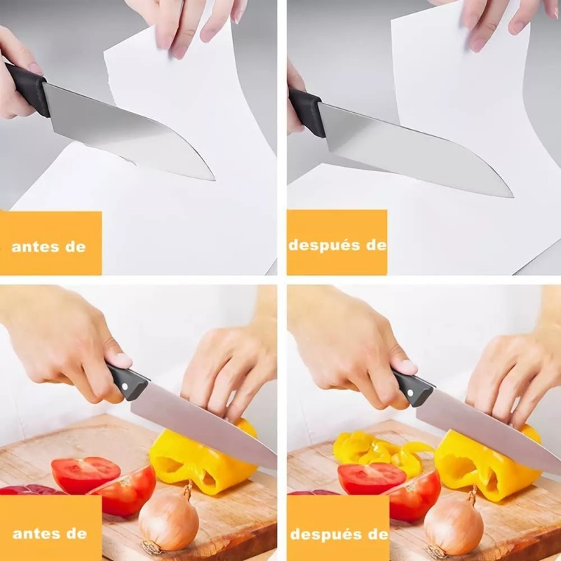Baixi Afilador De Cuchillos De Cocina Profesional De 4 Etapas