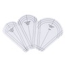 Quilting Rulers Shaped Patch Work Template Tool Ruler DIY Transparent