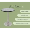 CLEENTABLE Mosaic Small End Table, Coffee Table End Table for
