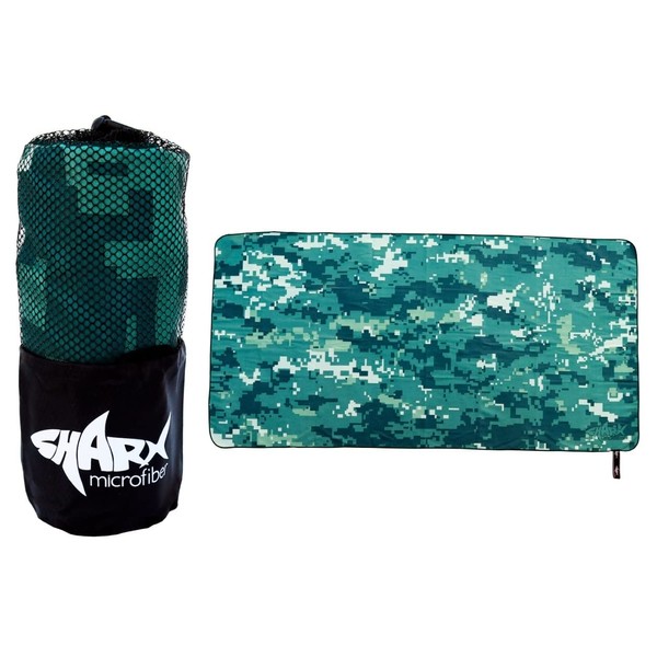 SHARX Toalla Deportiva Grande de Microfibra | Absorbente y fácil