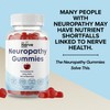 The Nerve Brand Neuropathy Nerve Support Gummies – 600mg R-Alpha