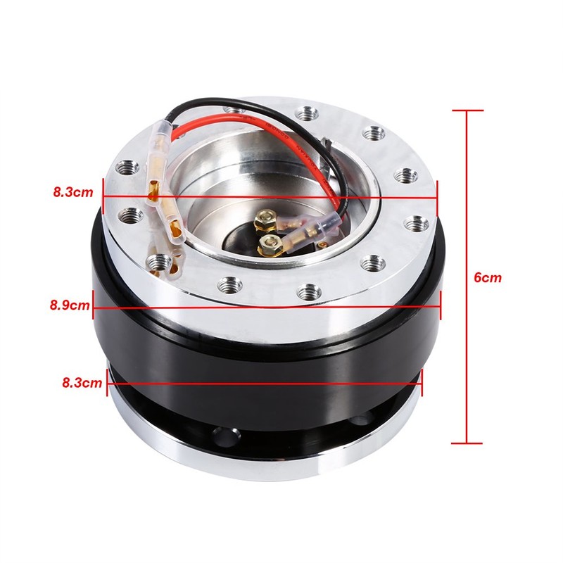 Steering Wheel Quick Release Hub Adapter ,Universal Quick Release 6